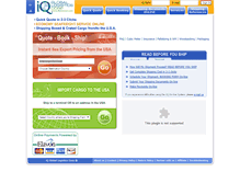 Tablet Screenshot of iqglobal.com